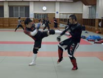 神戸格闘技サークルの格闘技練習写真（グラップリング・レスリング・総合格闘技組）